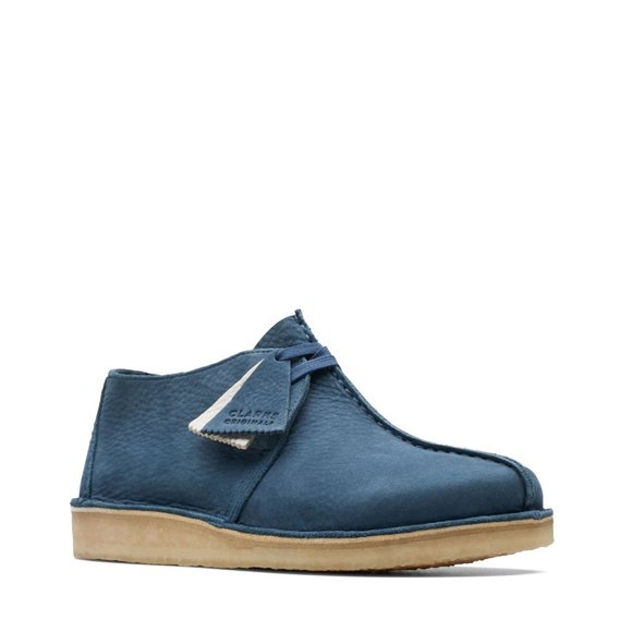 Clarks Desert Trek (Blue/Grey Nubuck) Men\'s Lace-up Boots main image 11